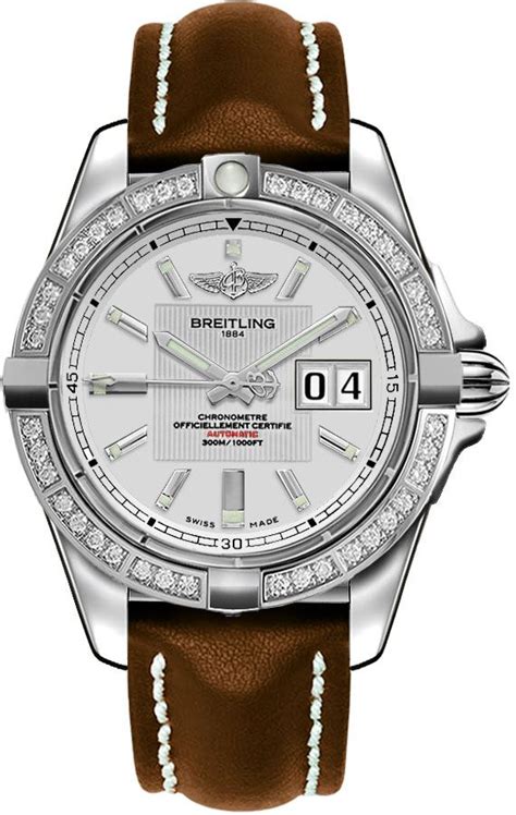 galactic 44 breitling|breitling galactic 41 diamond bezel.